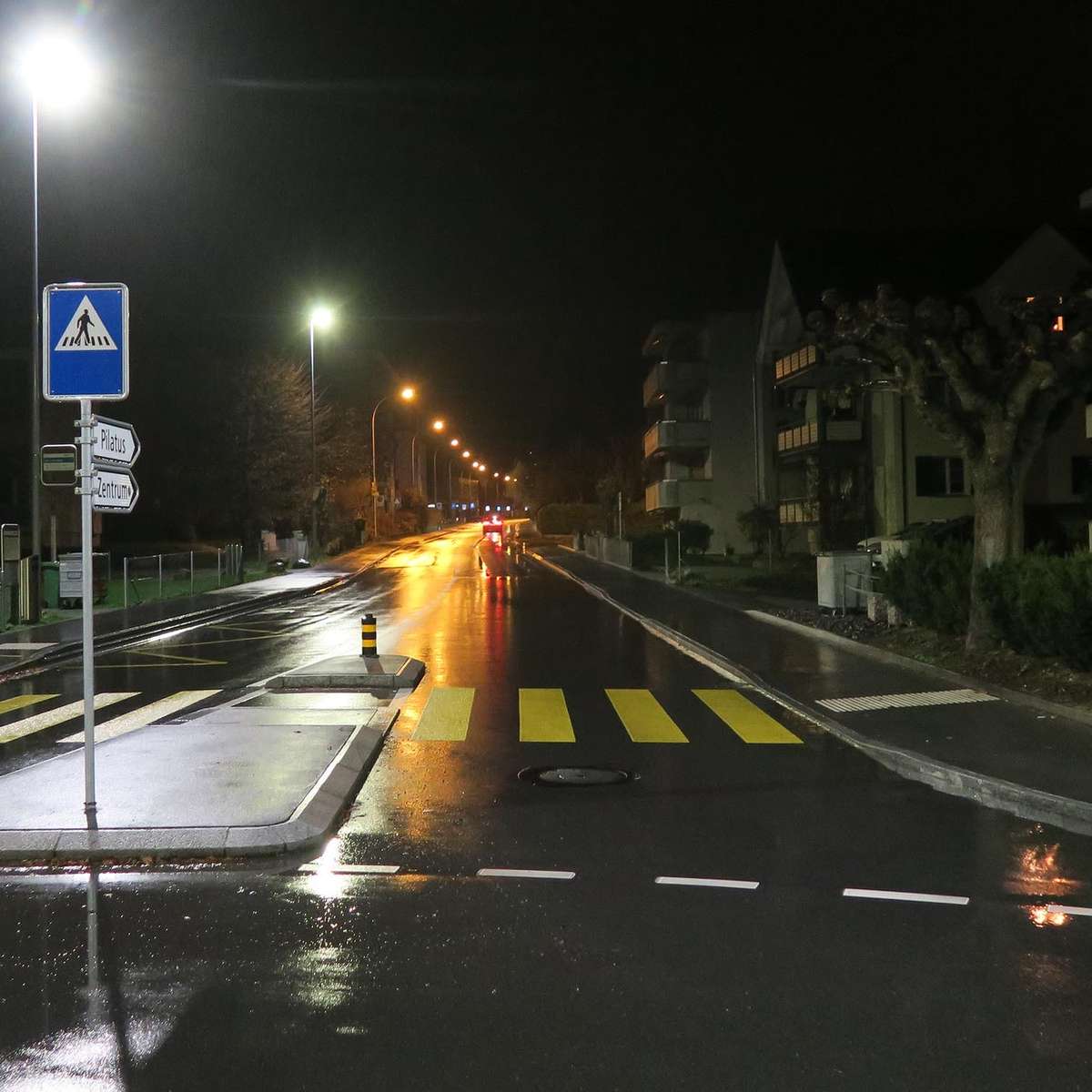 Stadt Kriens führt schrittweise LED-Strassenlampen ein