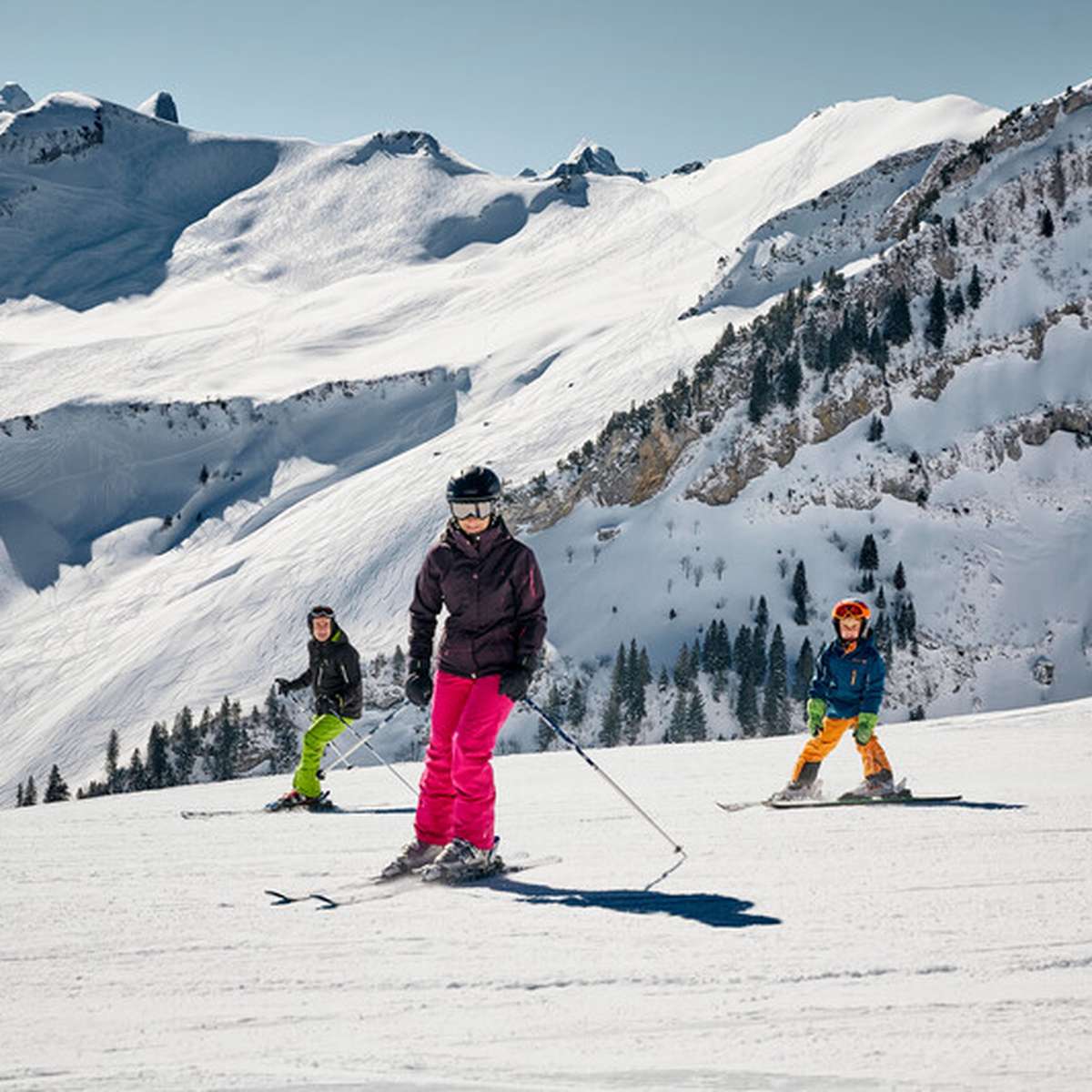 Zentralschweizer Skigebiete für die ganze Familie