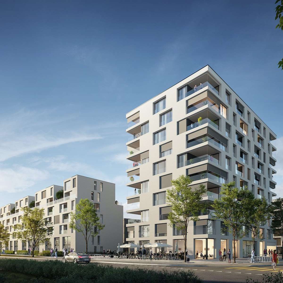 Mega-Bau: In Steinhausen entstehen 227 Wohnungen