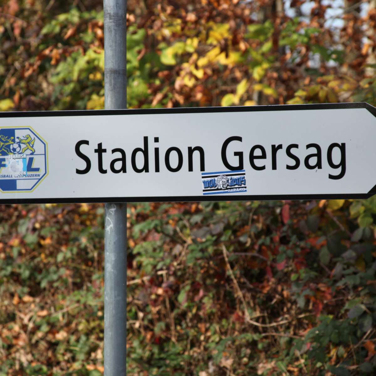 FC Luzern ist im Stadion Gersag willkommen