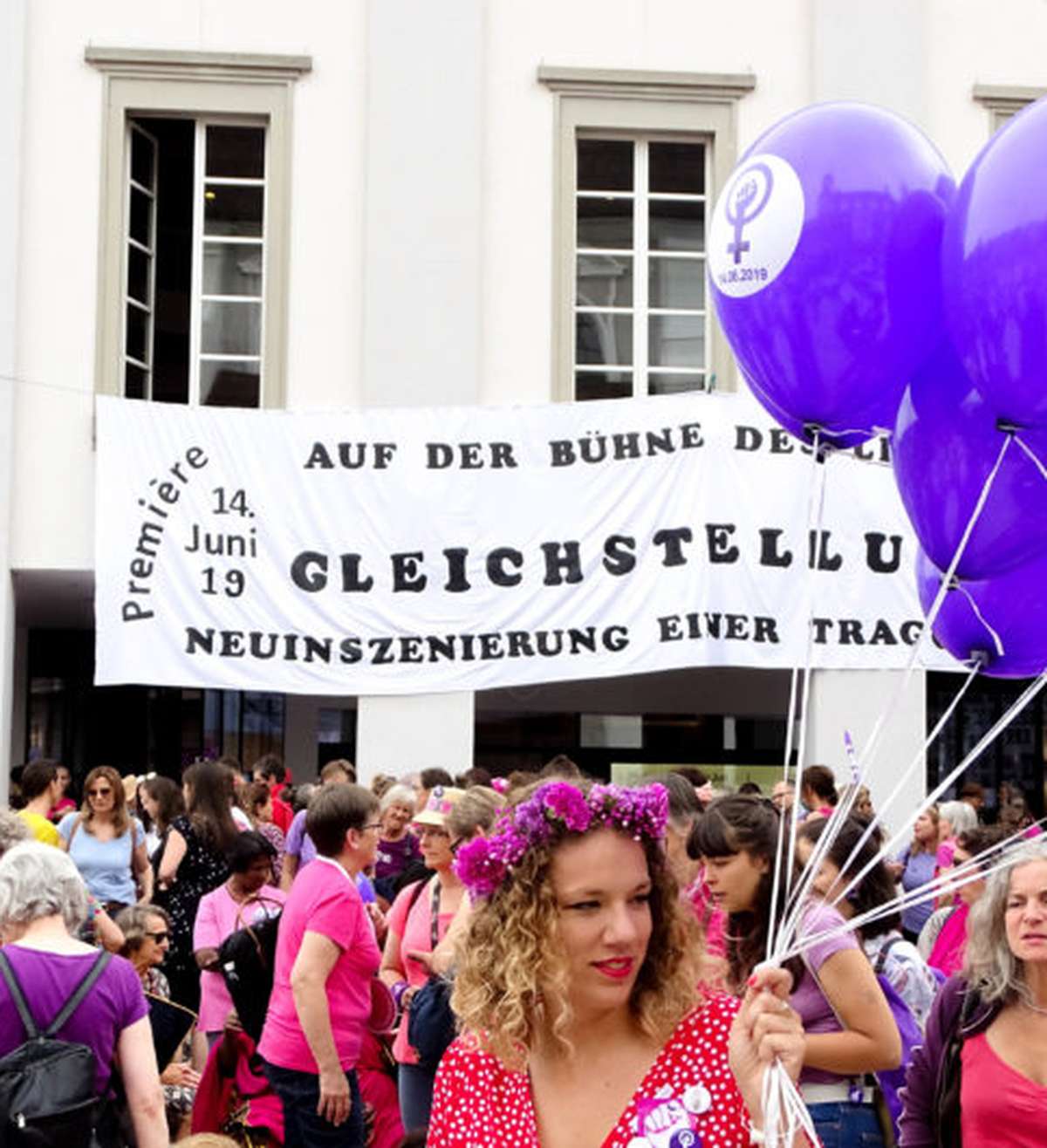 Feministischer Kampftag im Vögeligärtli