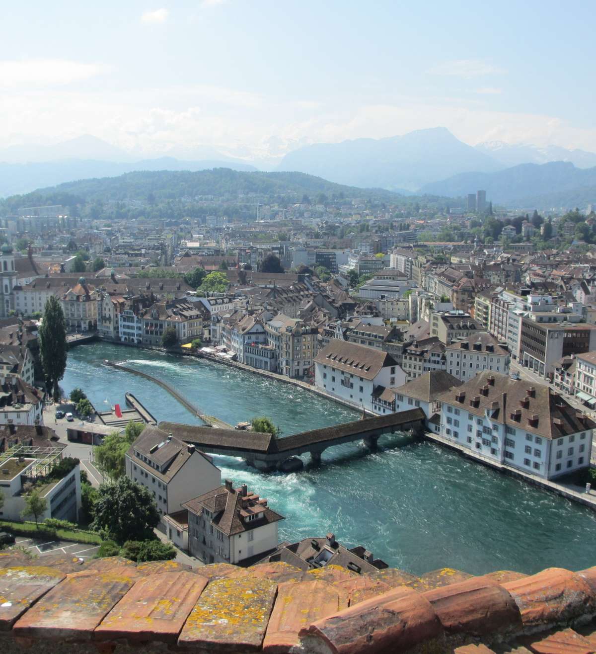 Dächer von Luzern: Begehrte Flächen in luftiger Höhe