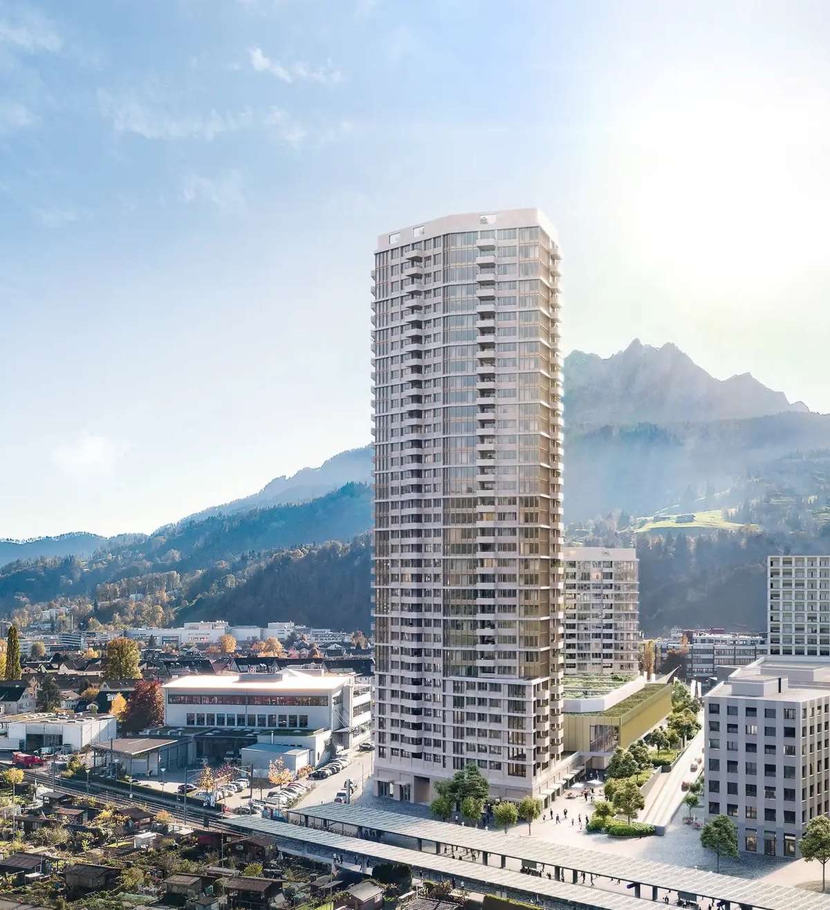 Warum sich Luzern mit Hochhäusern so schwertut
