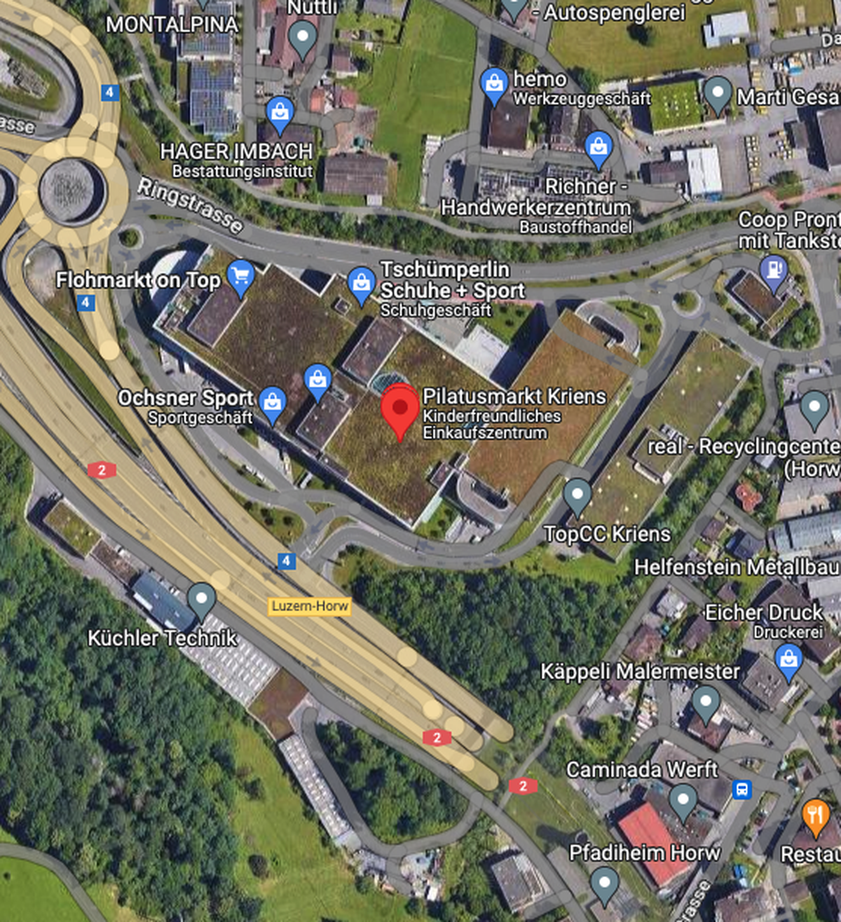 Ökihof in Kriens: Zurück auf Feld 1