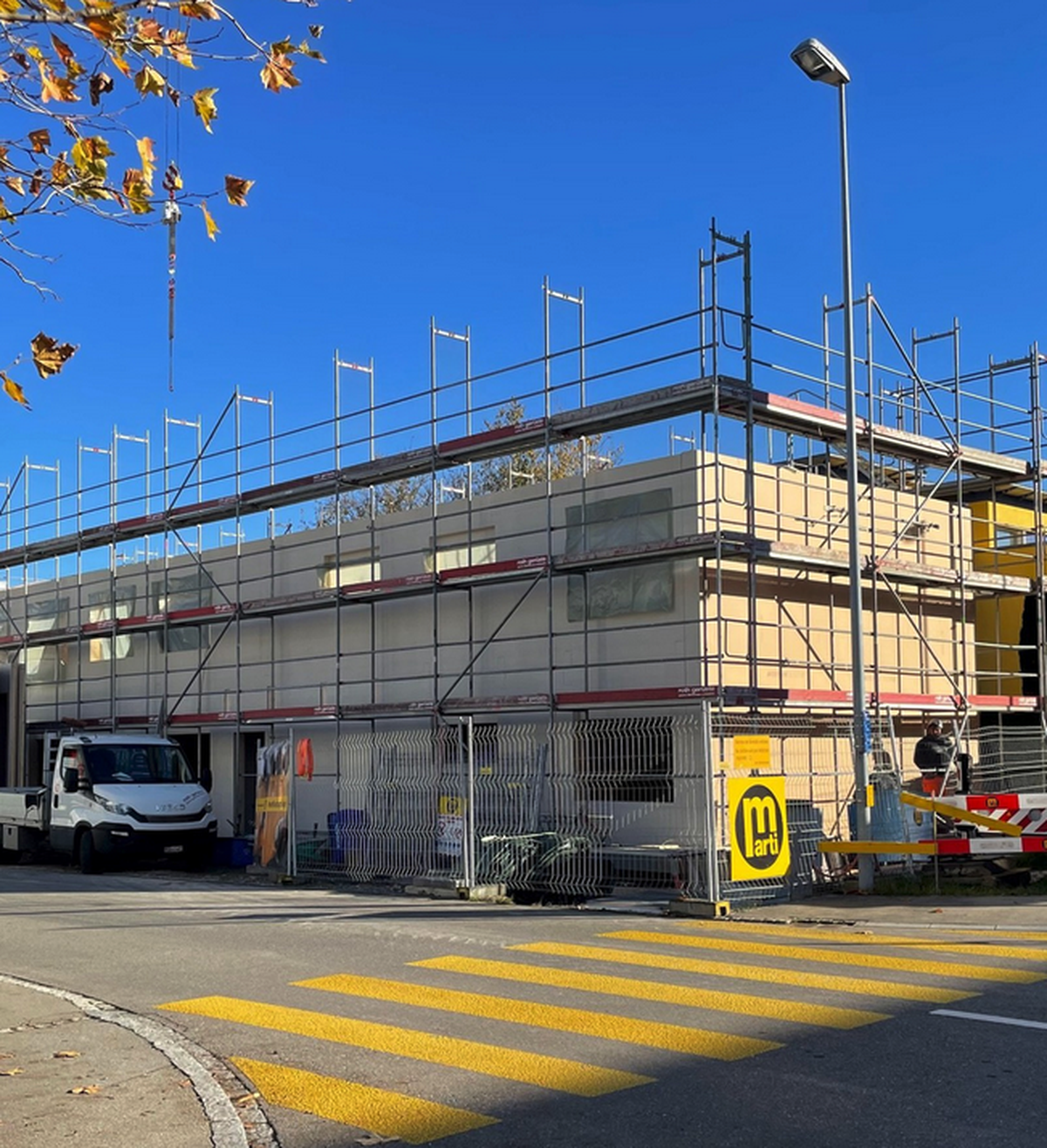 Hünenberg: Bau der Asylunterkunft Bösch kommt voran