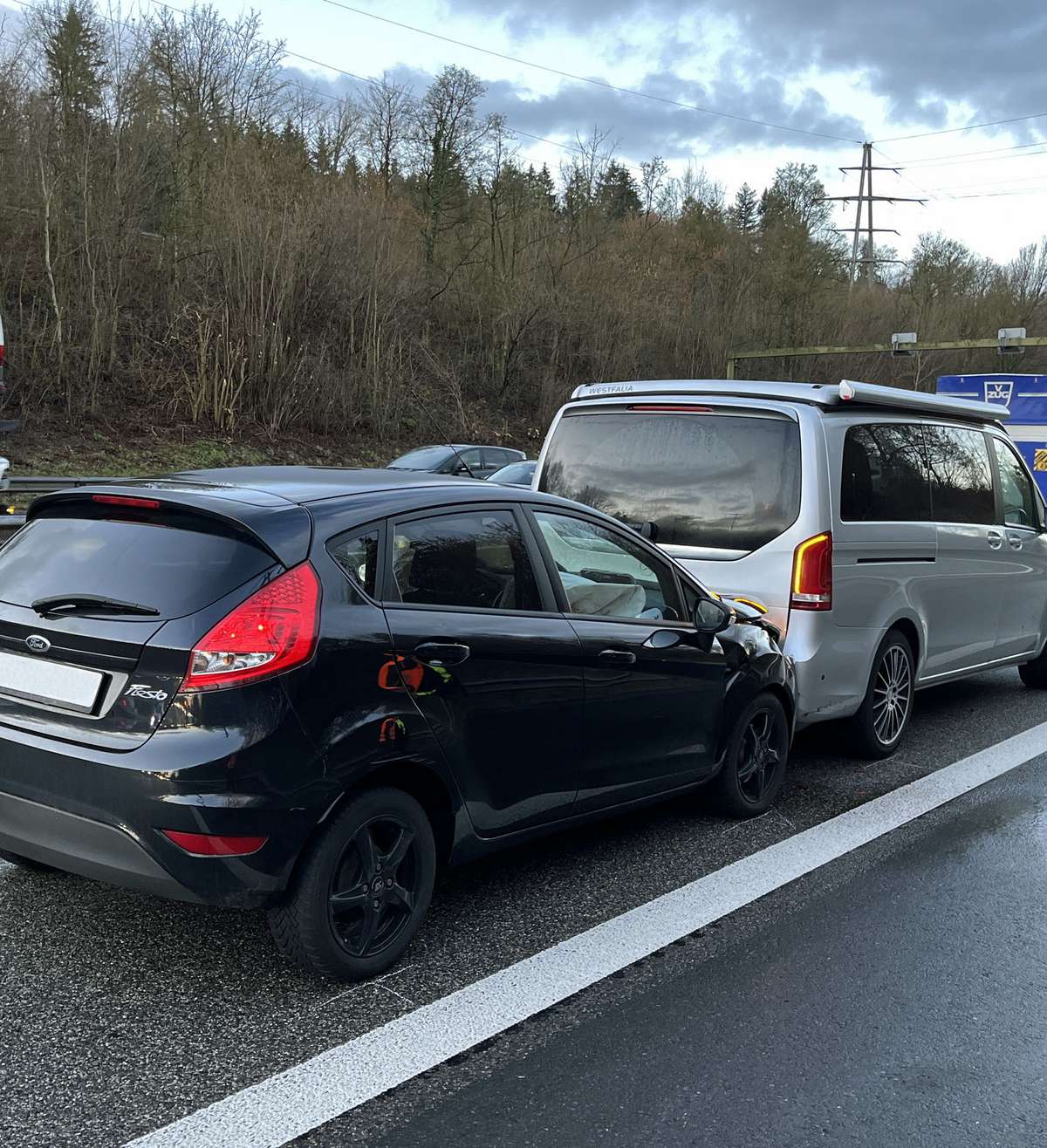 Ebikon: Auffahrunfall führt zu langem Stau im Morgenverkehr