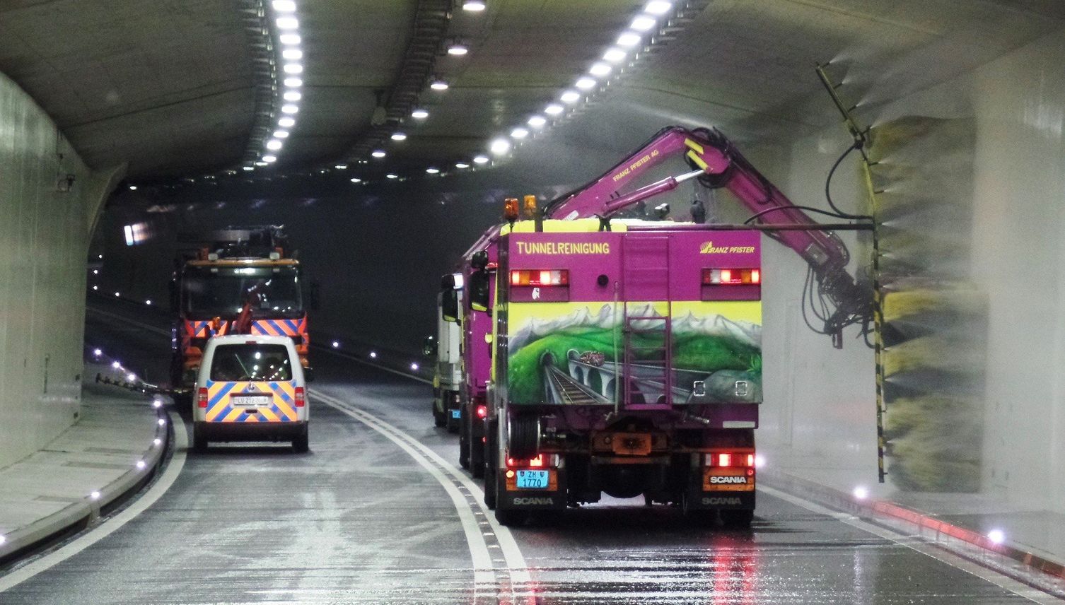 Frühlingsputz steht an: Wann die Tunnel gesperrt sind