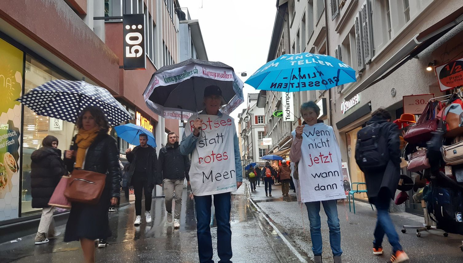 Luzerner Polizei stoppt Klima-Grosseltern