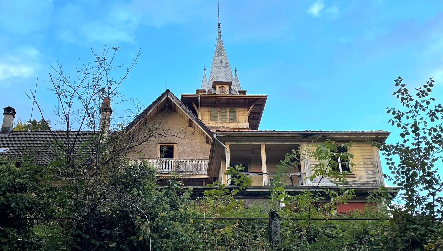 In dieser alten Touristenpension soll es spuken