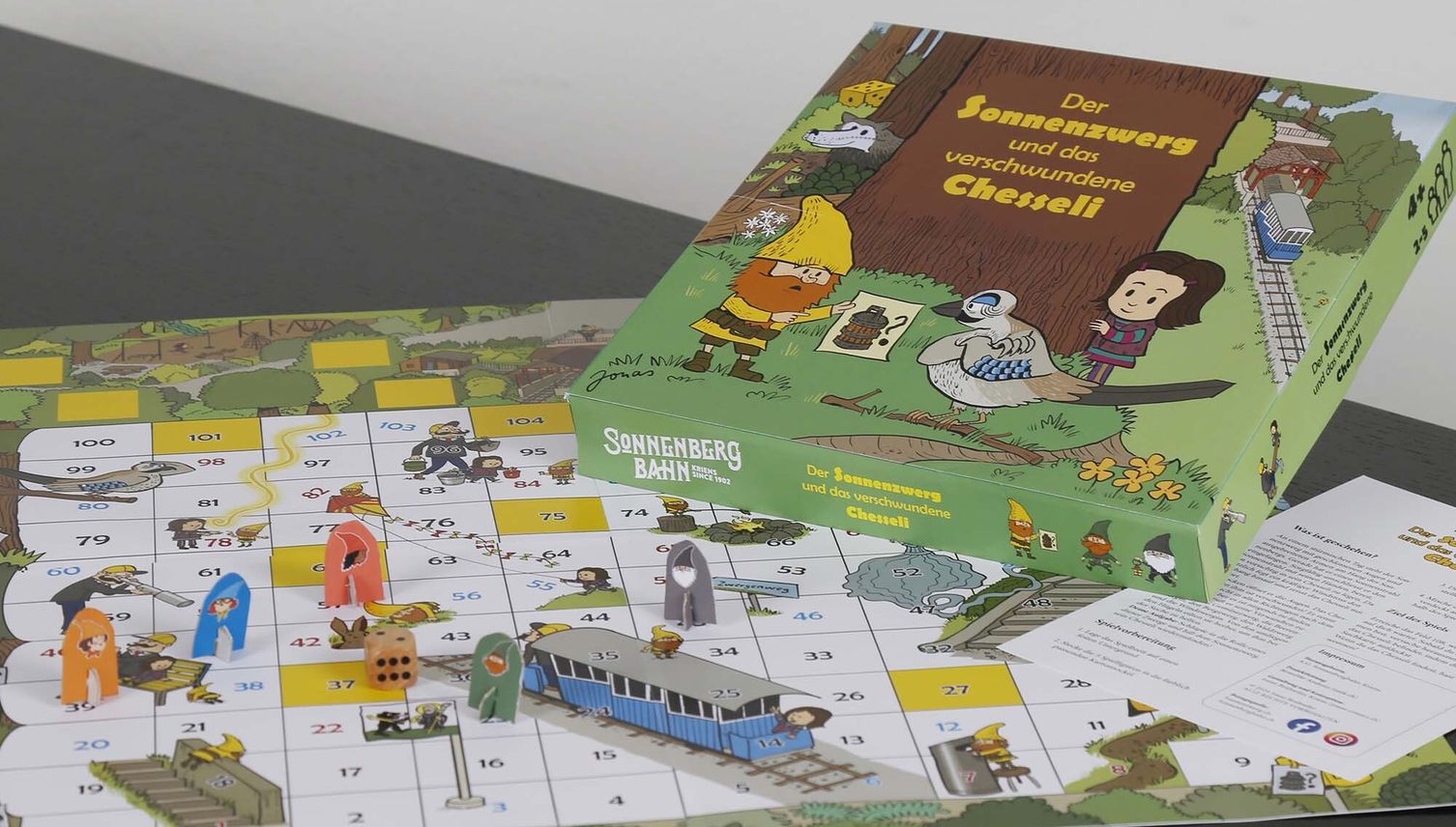 Diese Bergbahn gibt es nun als Brettspiel