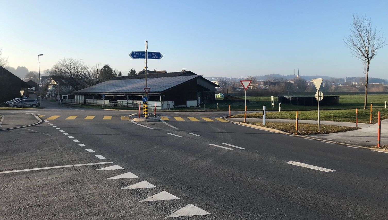 Unfallschwerpunkt Zollhus in Hünenberg wird umgebaut