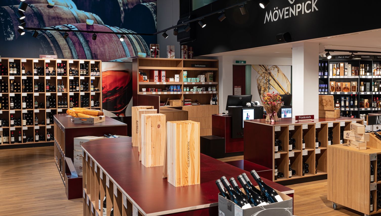Mövenpick Wein in Luzern öffnet wieder seine Türen
