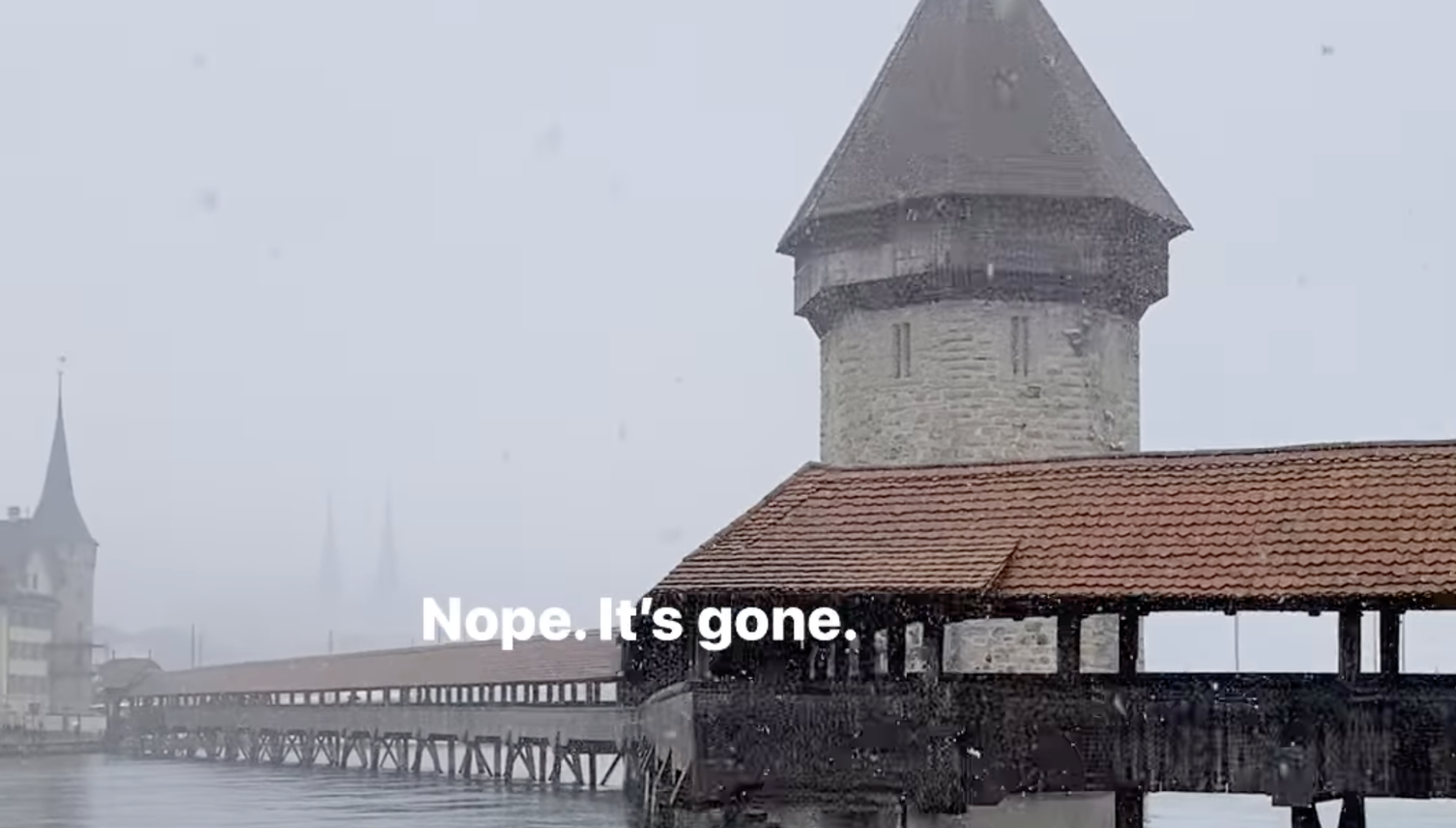 Instagram: Wetterkapriolen der Stadt Luzern gehen viral
