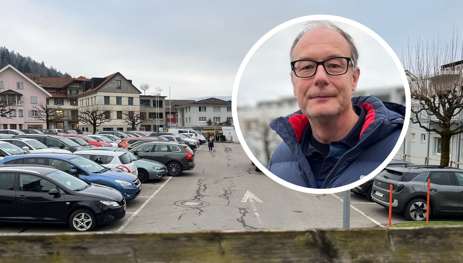 Für neuen Dorfplatz müssen Gratisparkplätze weg