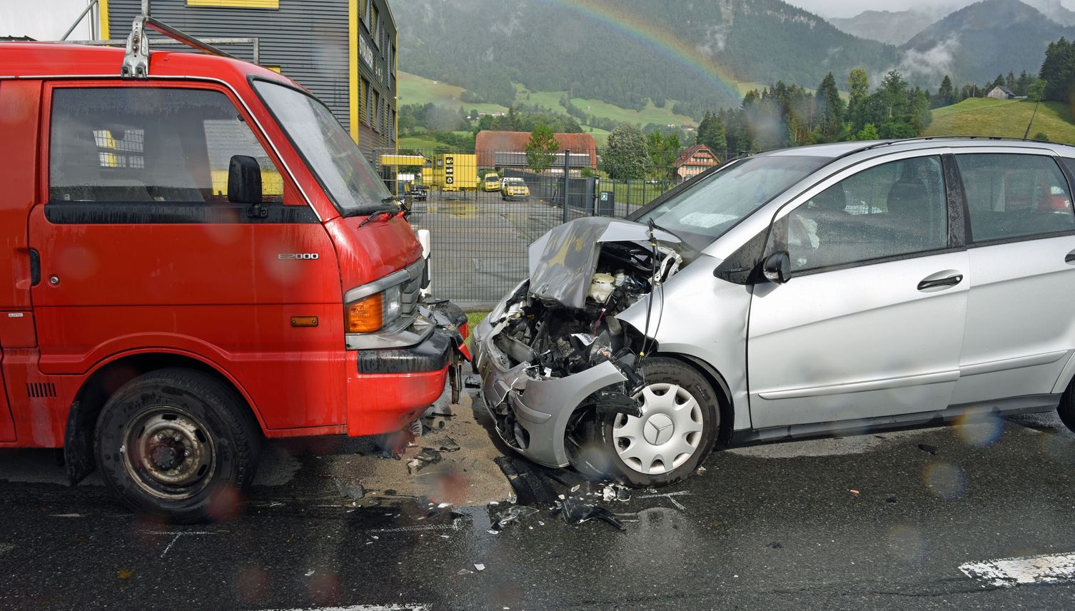 Frontalkollision in Schüpfheim