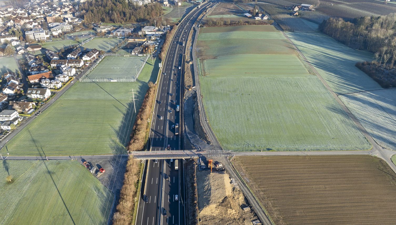 Hünenberg: Rückbau einer bekannten Brücke beginnt