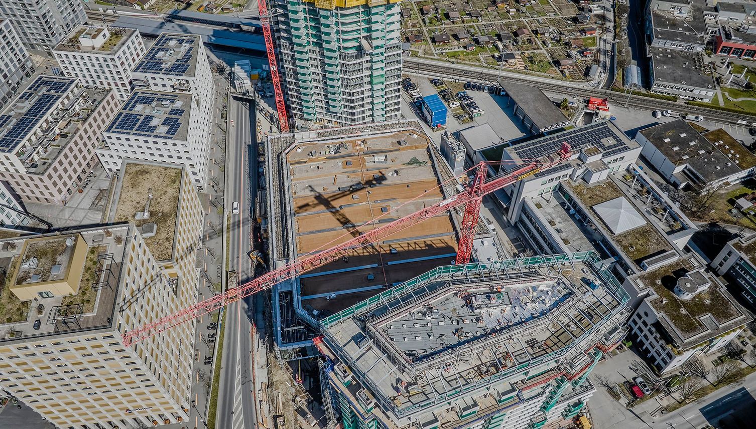 Pilatus Tower und Arena: So läuft die Megabaustelle