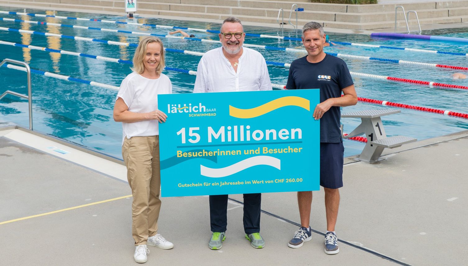 Badi Lättich: Das ist der 15-millionste Gast