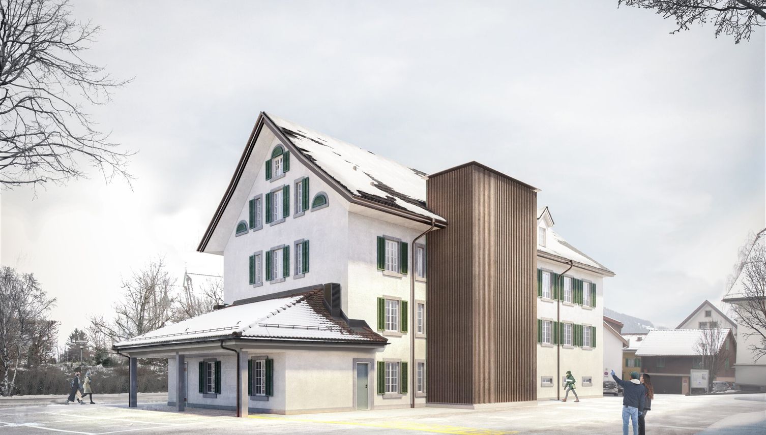 Oberägeri eröffnet bald mitten im Dorf ein Lagerhaus
