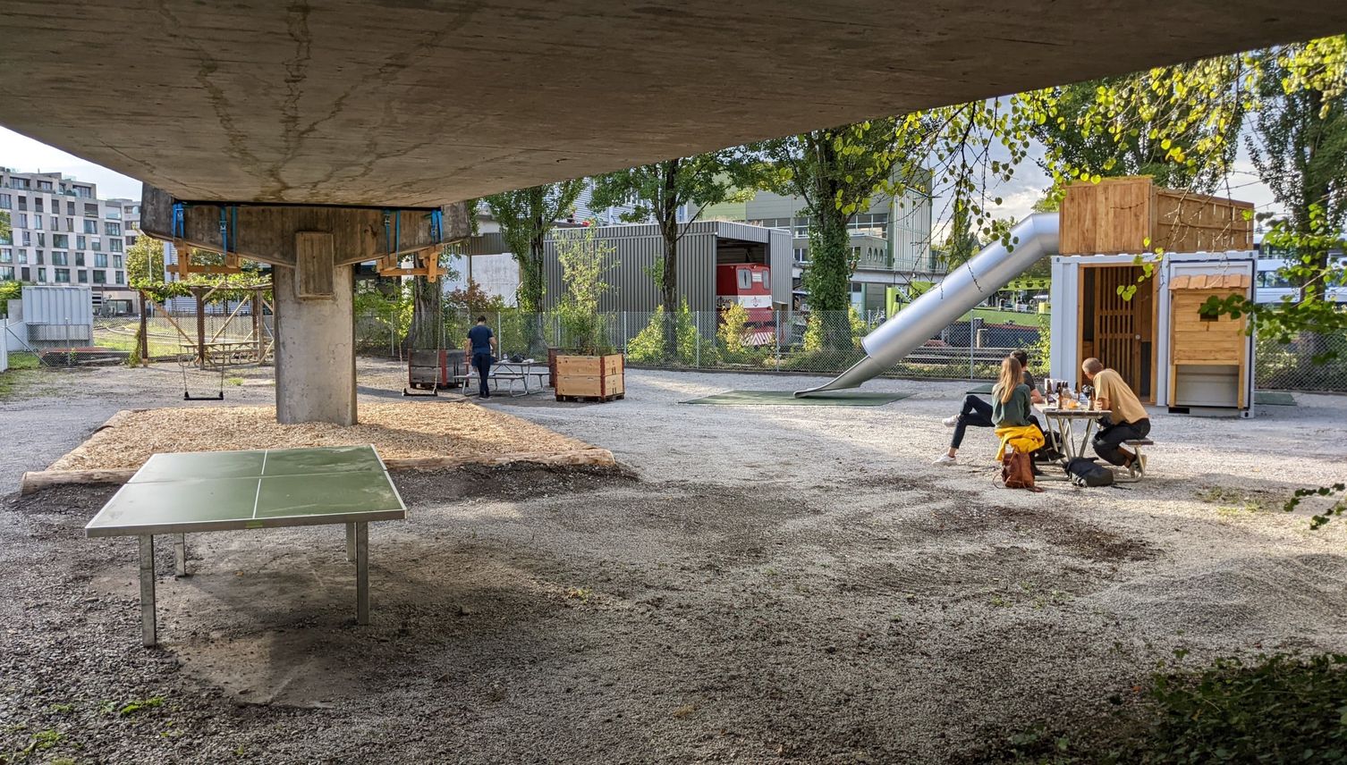 Pop-up-Park in Luzern verkommt zum Drogentreffpunkt