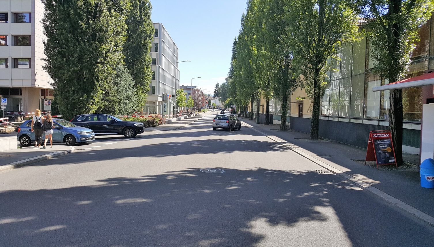 Spitalstrasse wird während zehn Monaten Einbahnstrasse