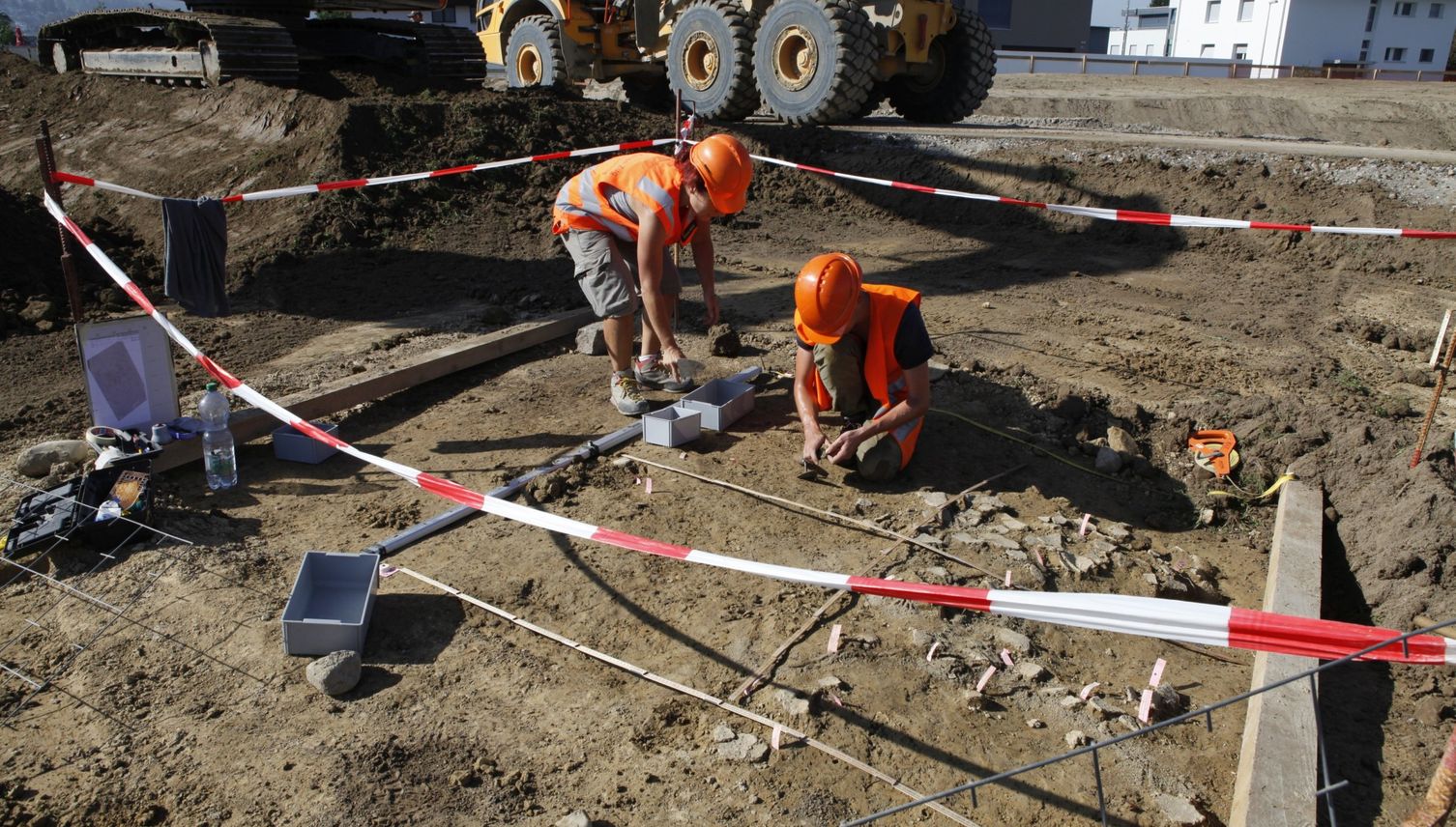 Zuger Archäologen reisten auf der Tangente 4000 Jahre in die Vergangenheit