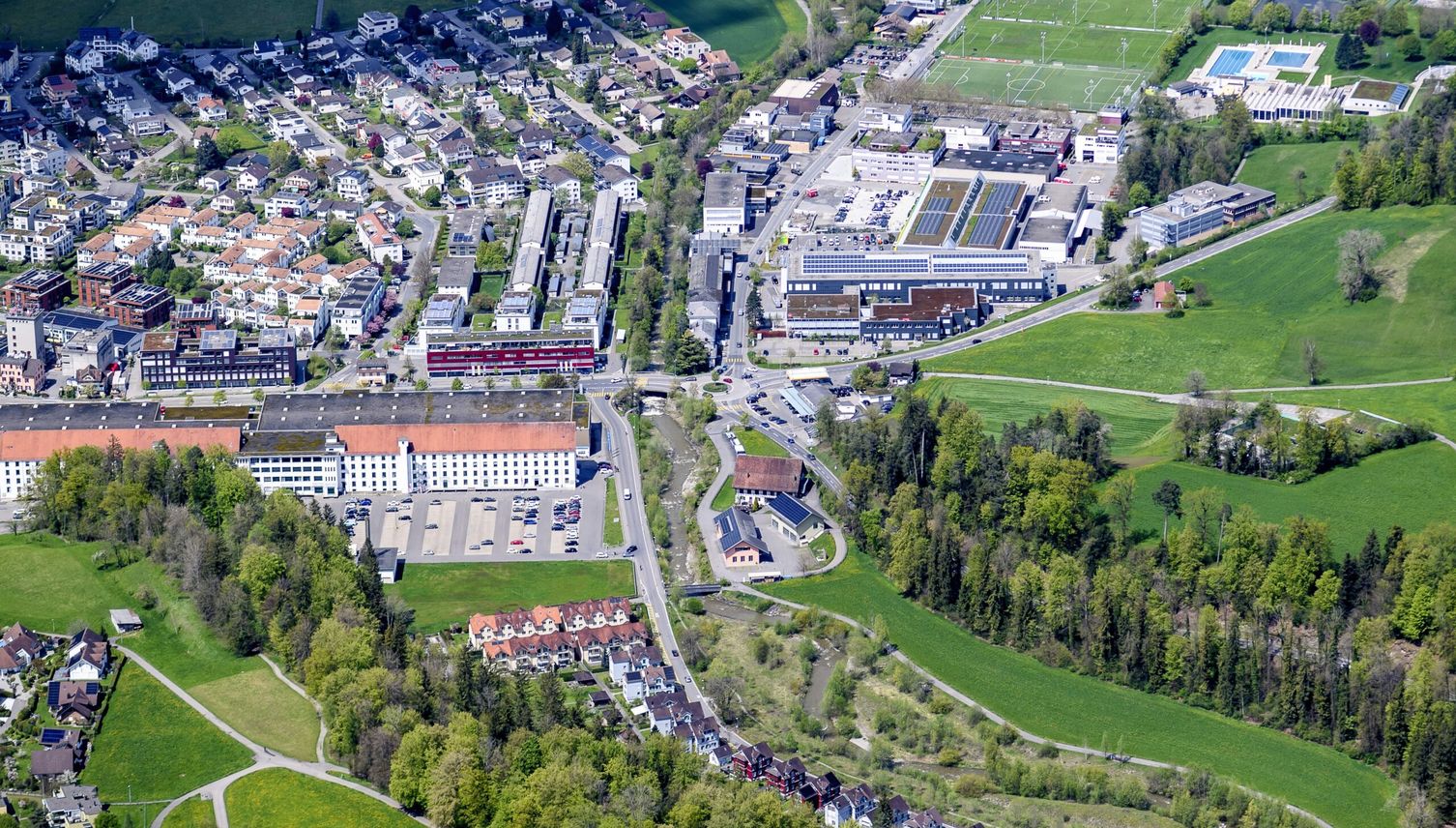 Hier soll es in Baar Hochhäuser geben
