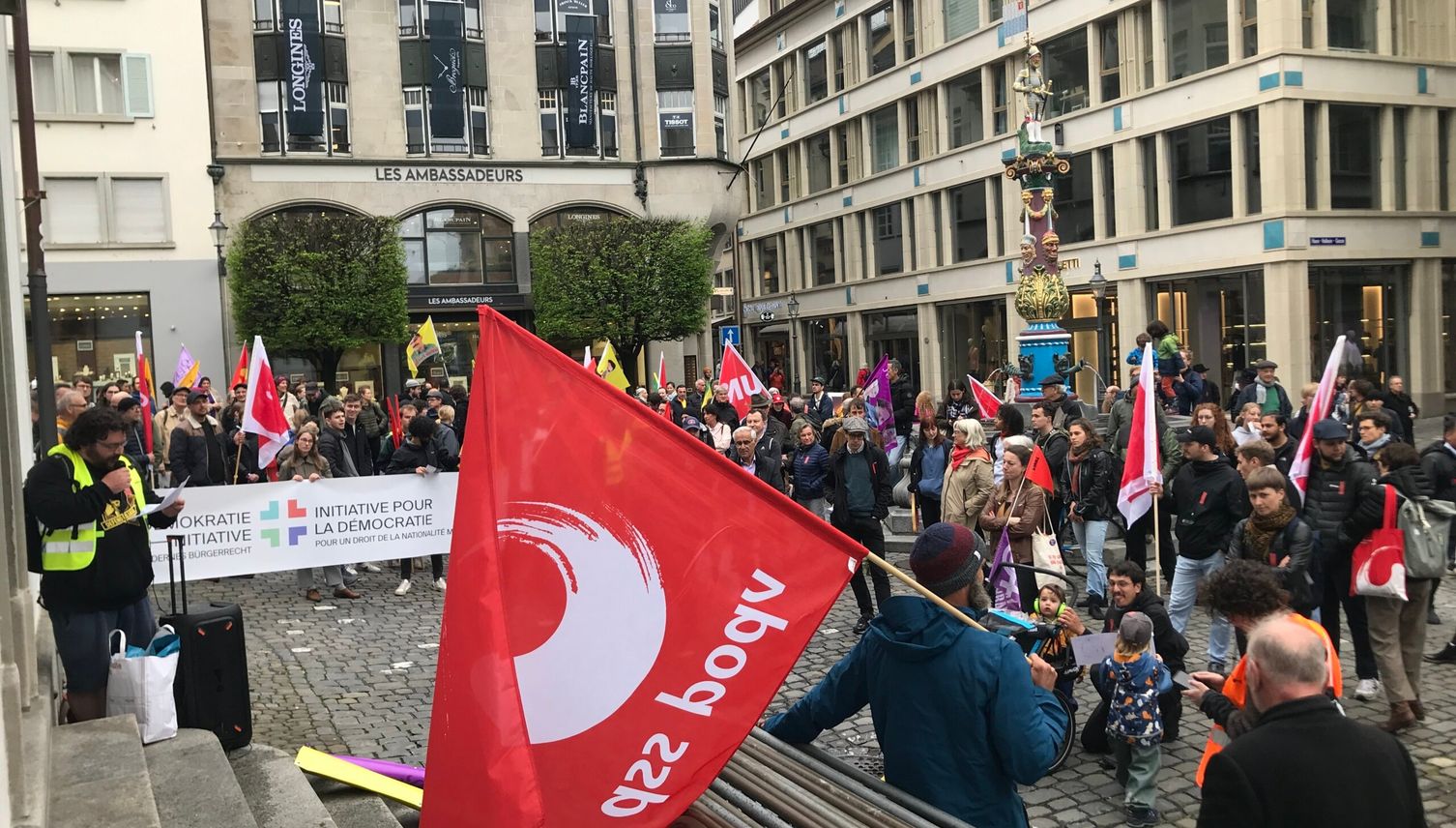 So war die 1. Mai-Demonstration in Luzern