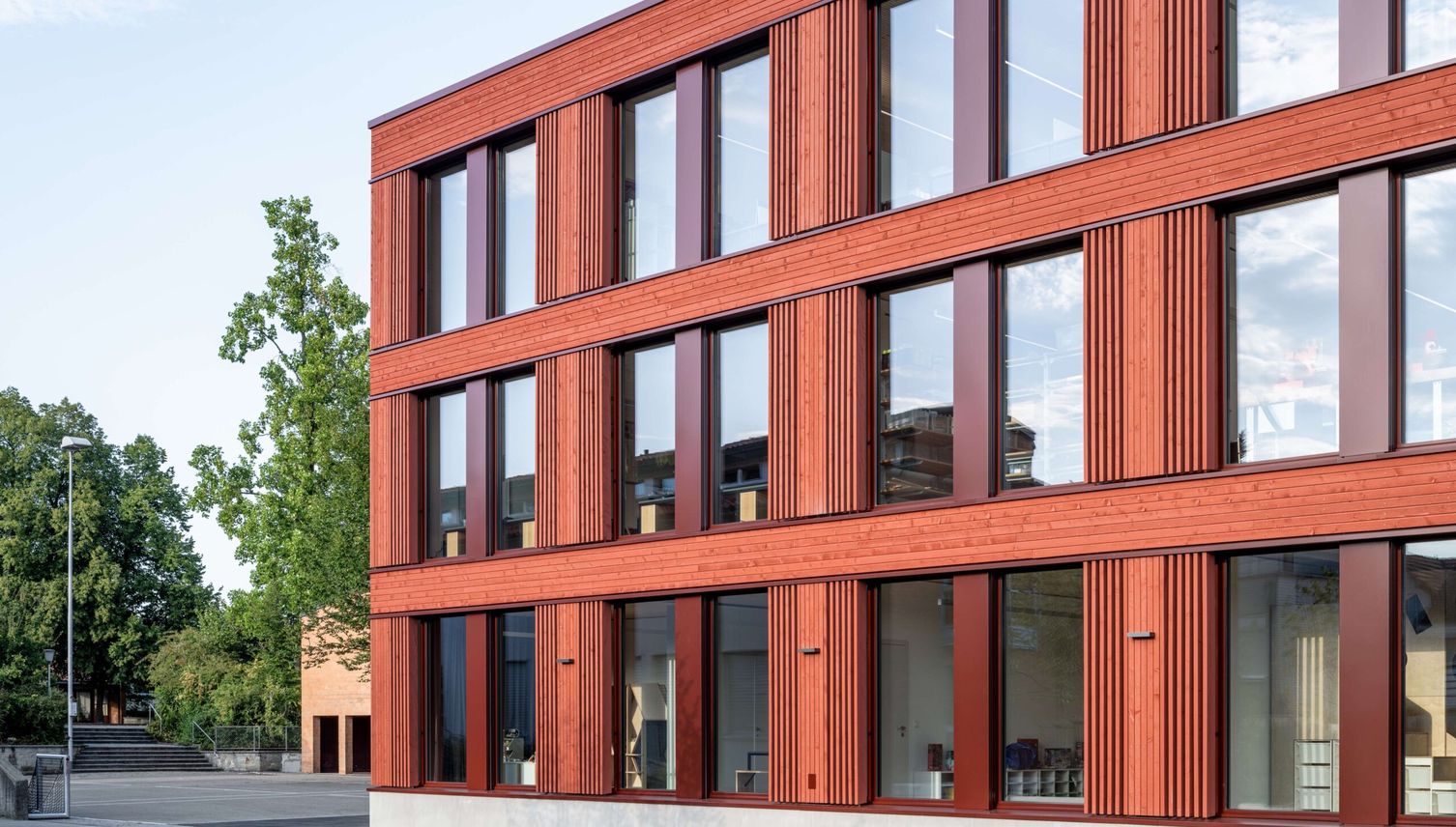 Gemeinde Cham eröffnet neues Schulhaus