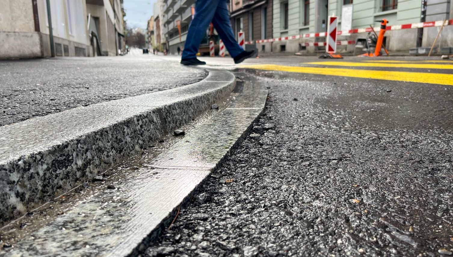 Gefährliche Neustadtstrasse – Wetter ist schuld