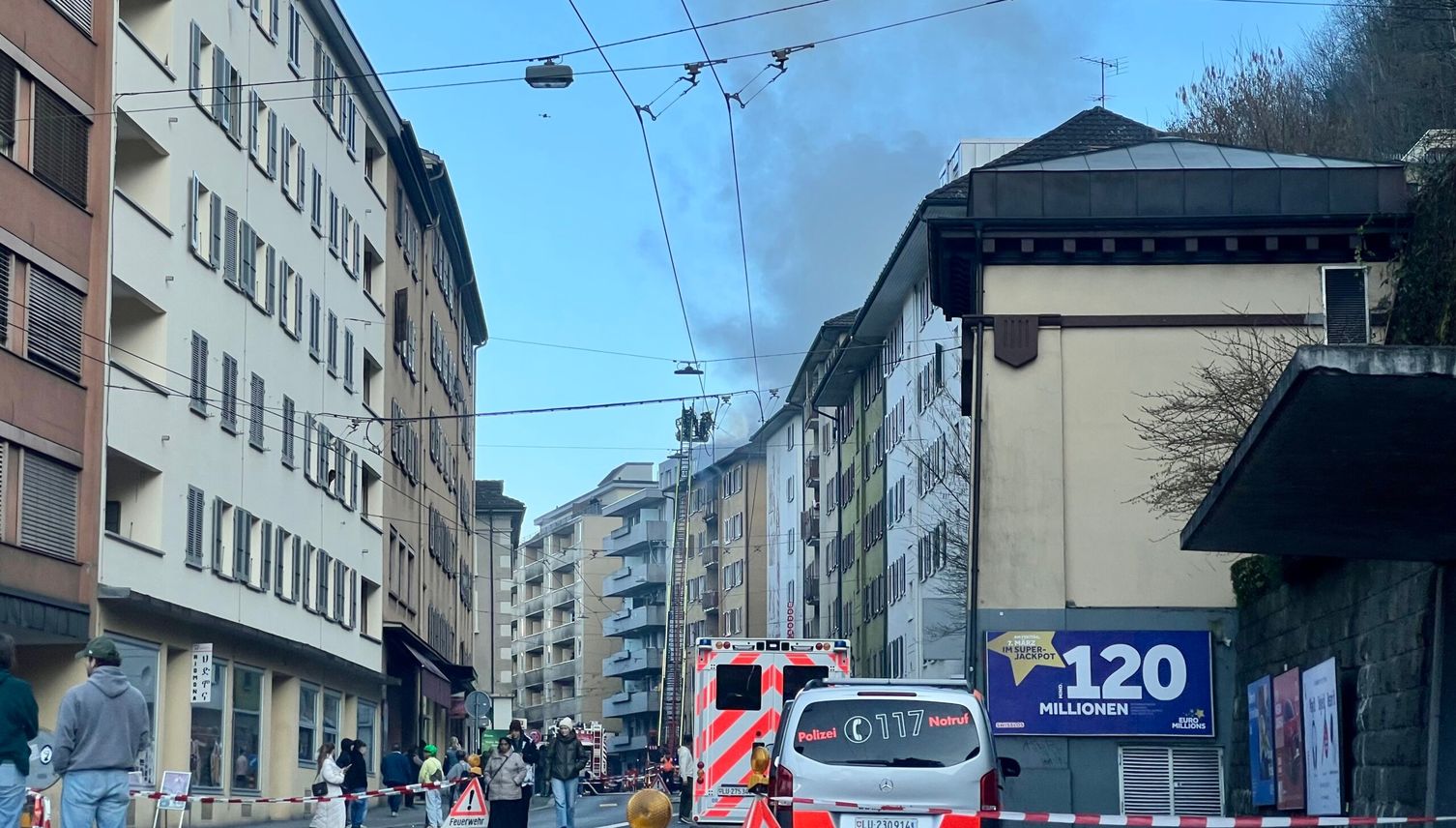 An der Baselstrasse brannte es erneut