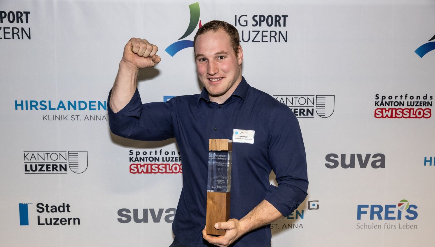 Joel Wicki ist Luzerner Sportler des Jahres
