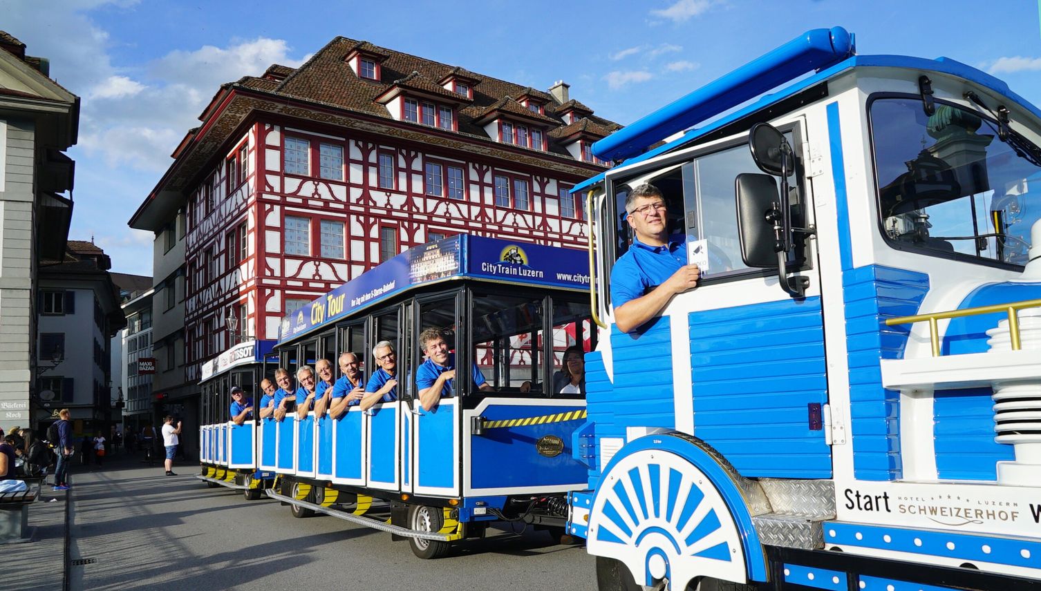 So geht es dem City Train Luzern am neuen Standort