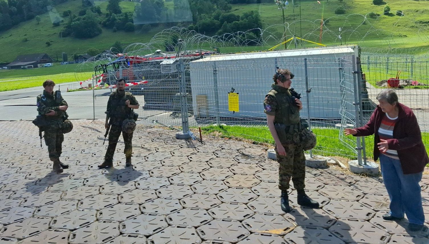 Das sagen Armee und Polizei zum Bürgenstock-Gipfel