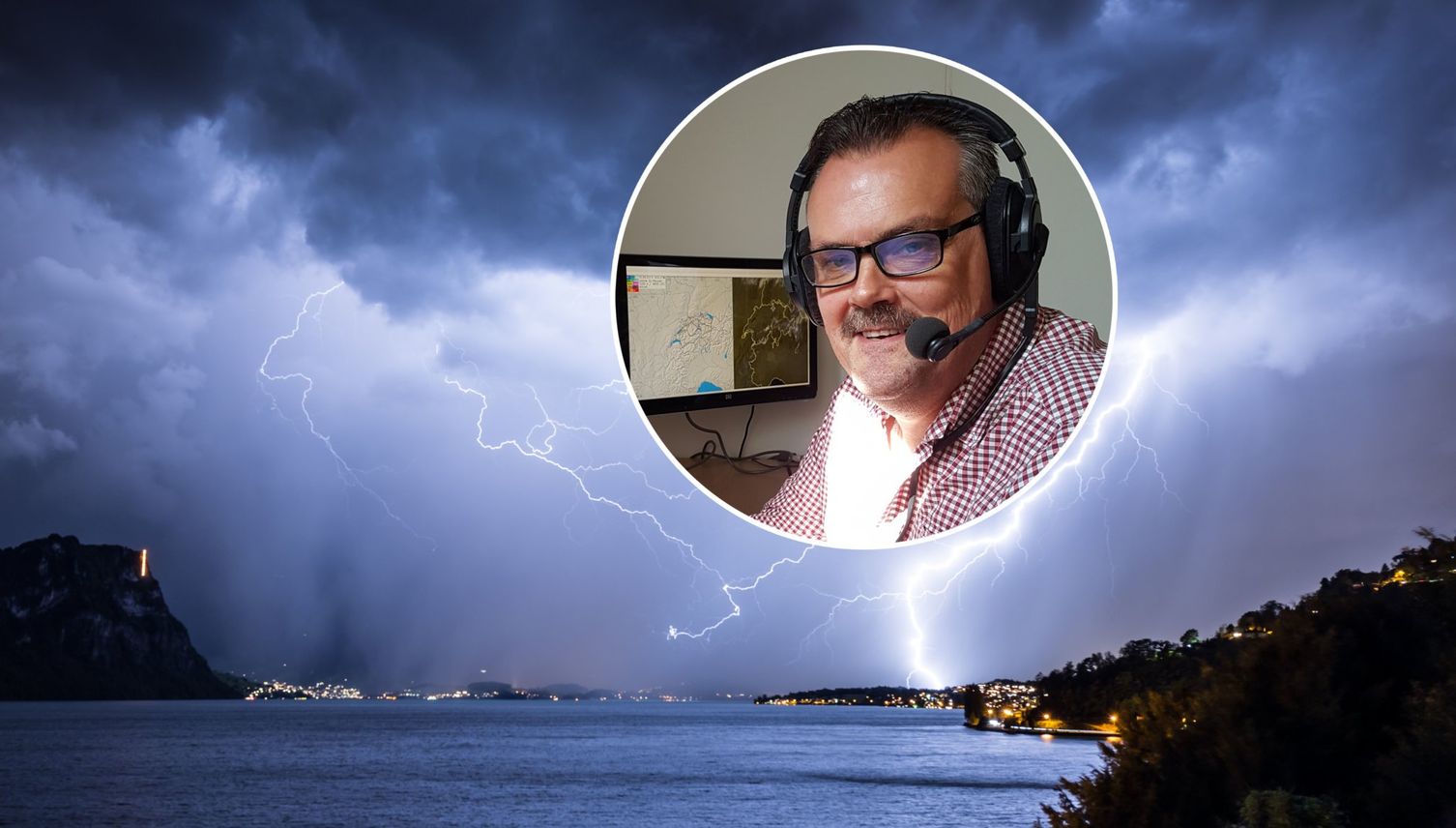 Meteorologe mahnt wegen heftigem Regen in Luzern und Zug zur Vorsicht