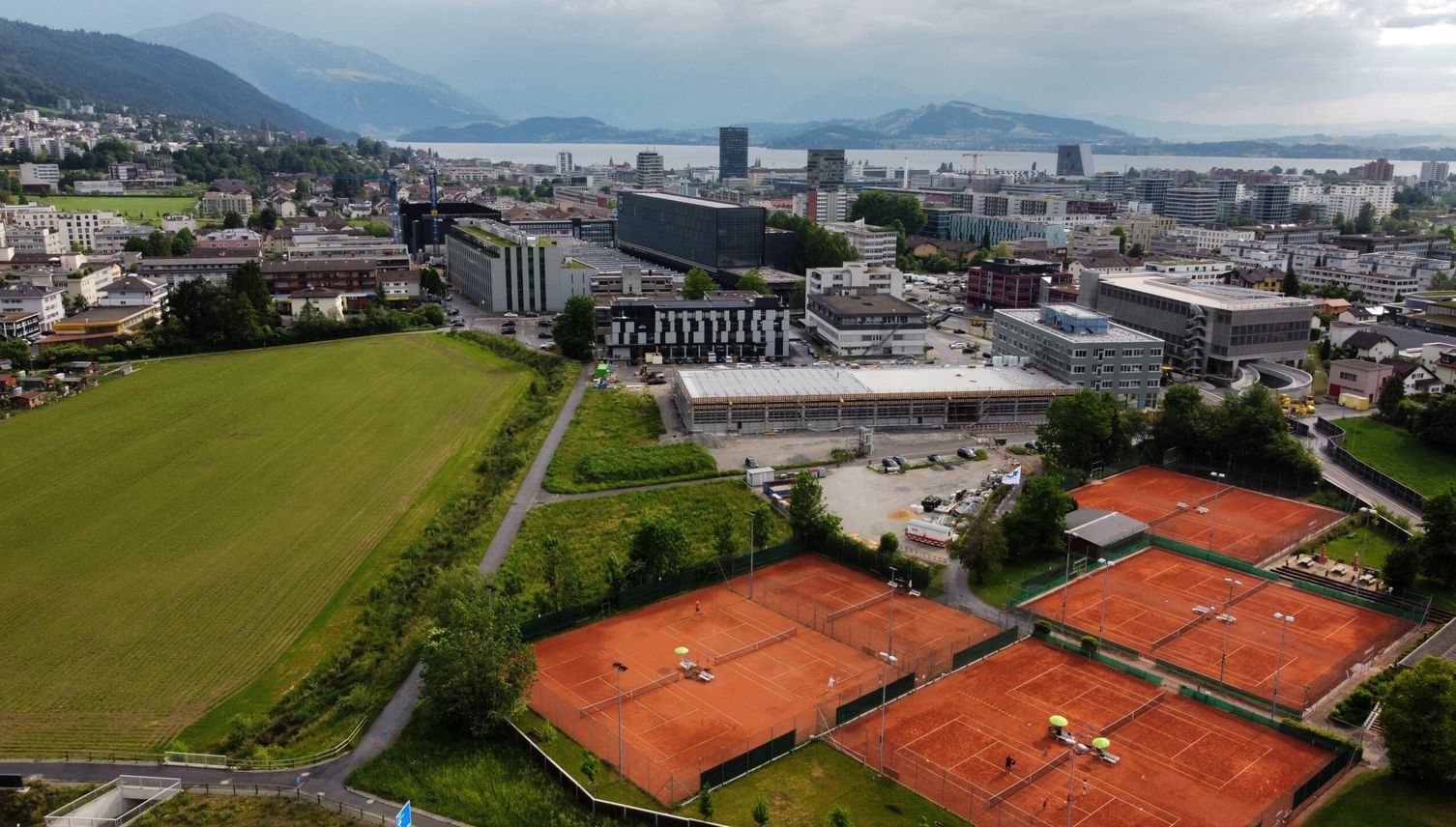 Kann Stadt so den Tennisclub Zug vor dem Aus bewahren?
