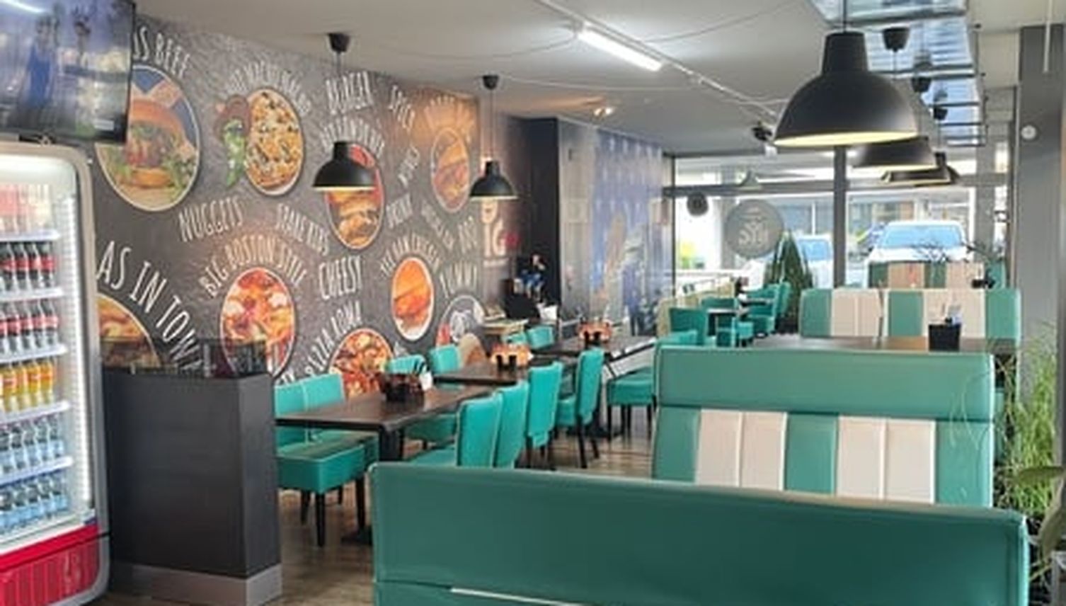 Imbiss für Burger und Pizza ist ab sofort zu vermieten