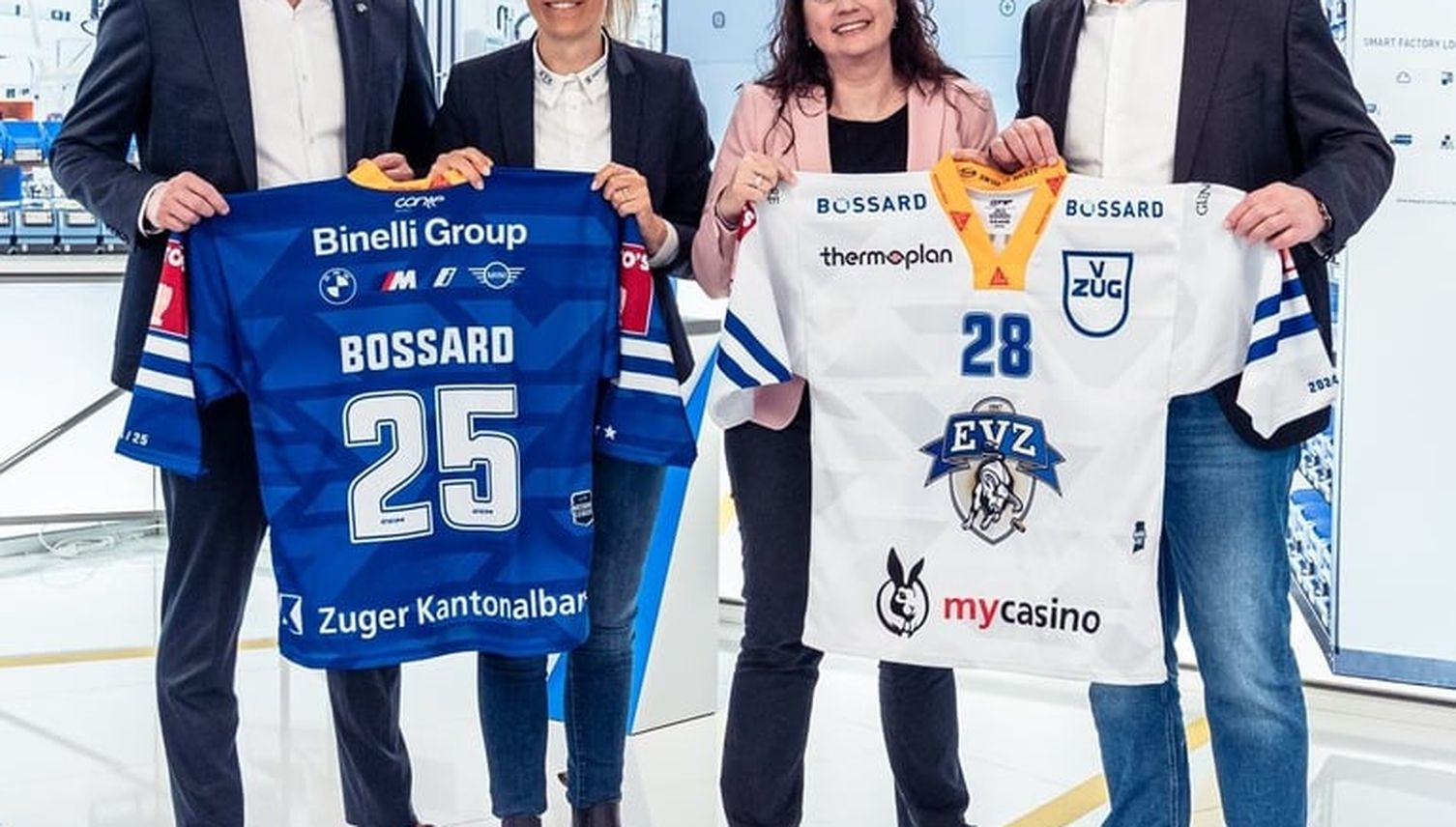 Der EVZ verlängert mit Bossard