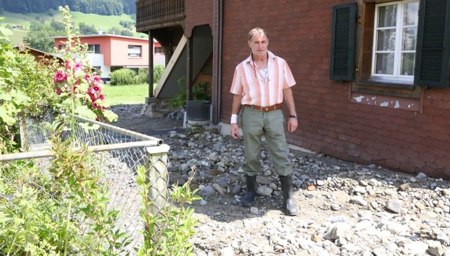 Land unter in Kriens