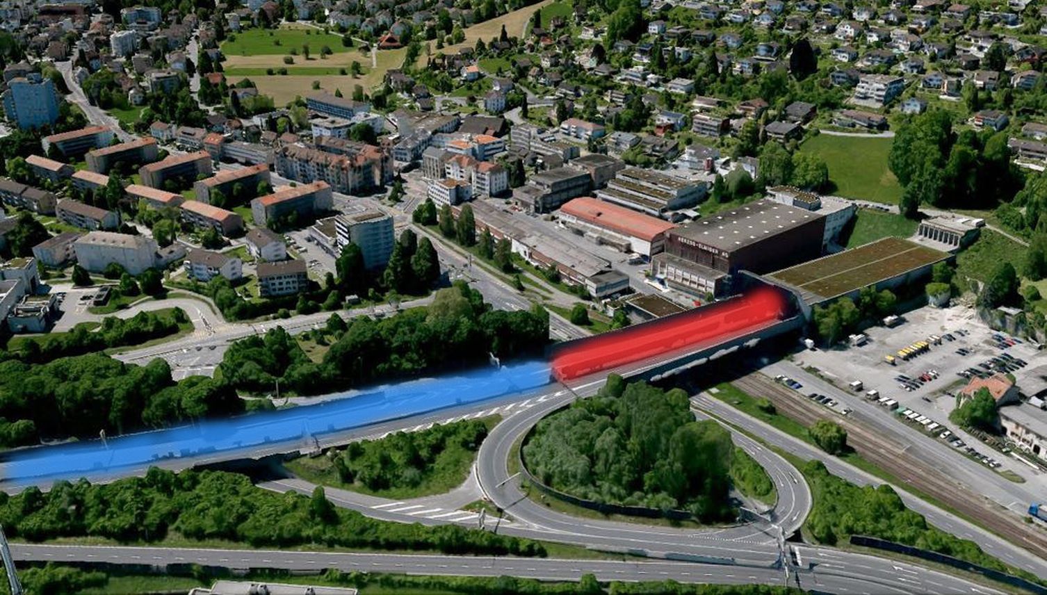 700-Meter Tunnel: Kein Geld vom Kanton