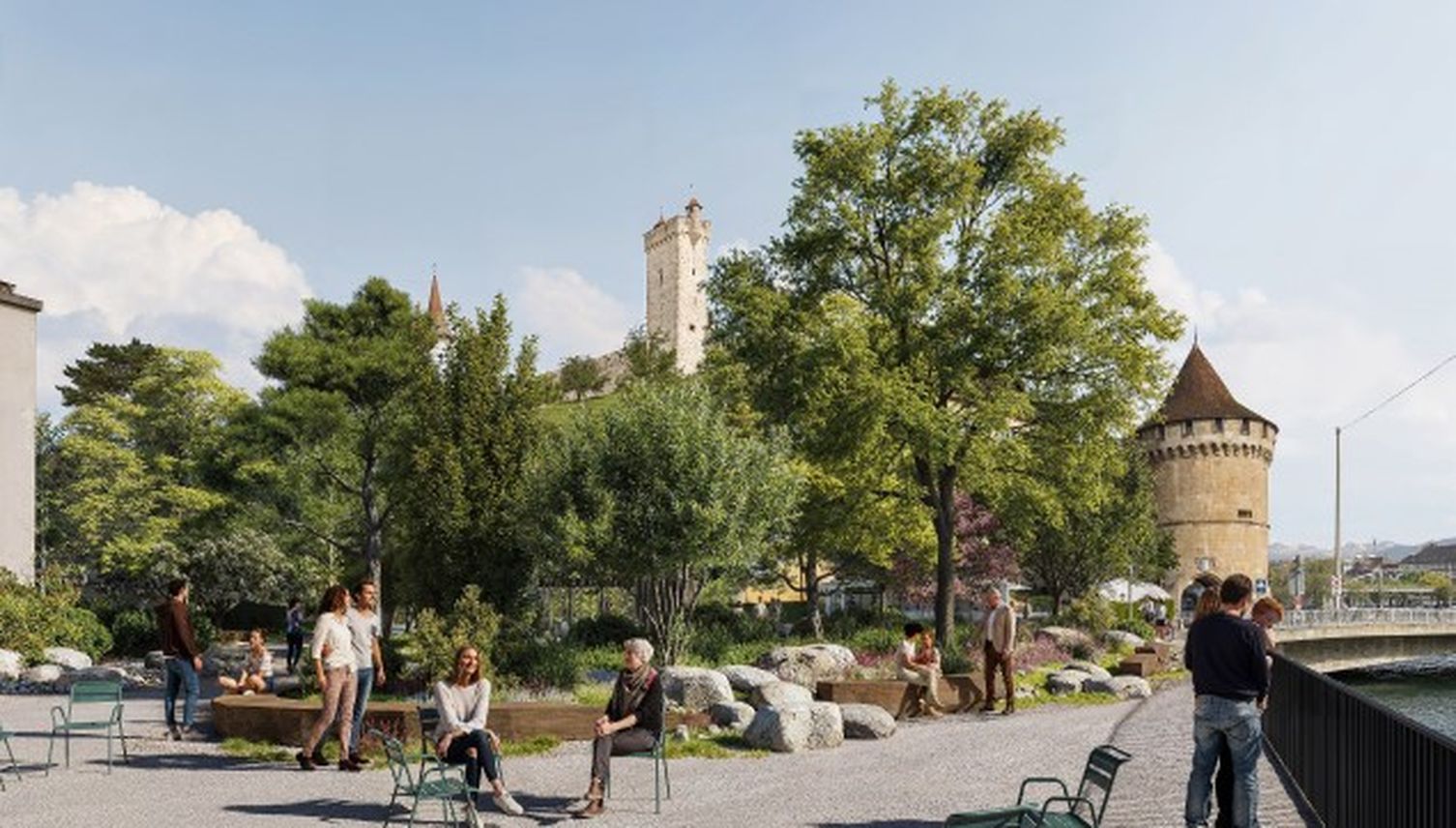 So will die Stadt den Geissmattpark aufwerten