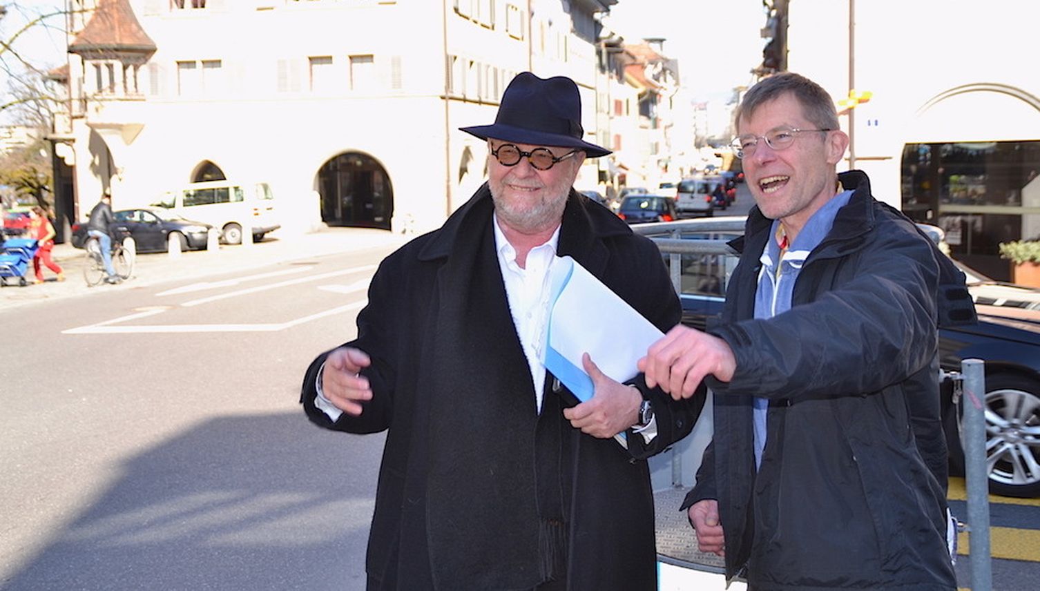 Sie kämpfen für und gegen den Stadttunnel