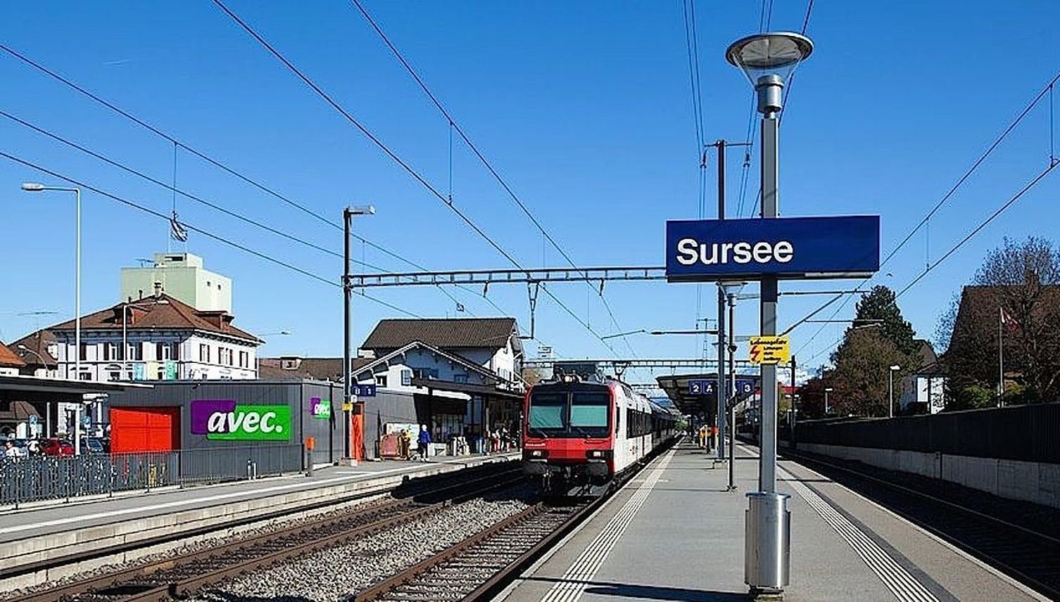 So früh fuhr fast noch kein Zug in Luzern