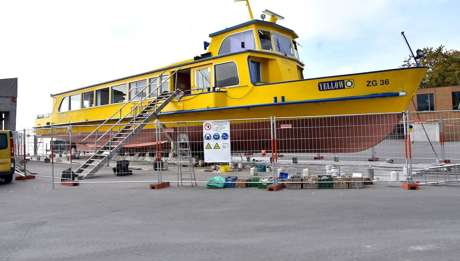 Sinkende Einnahmen bringen Schiff «MS Yellow» zum Kentern
