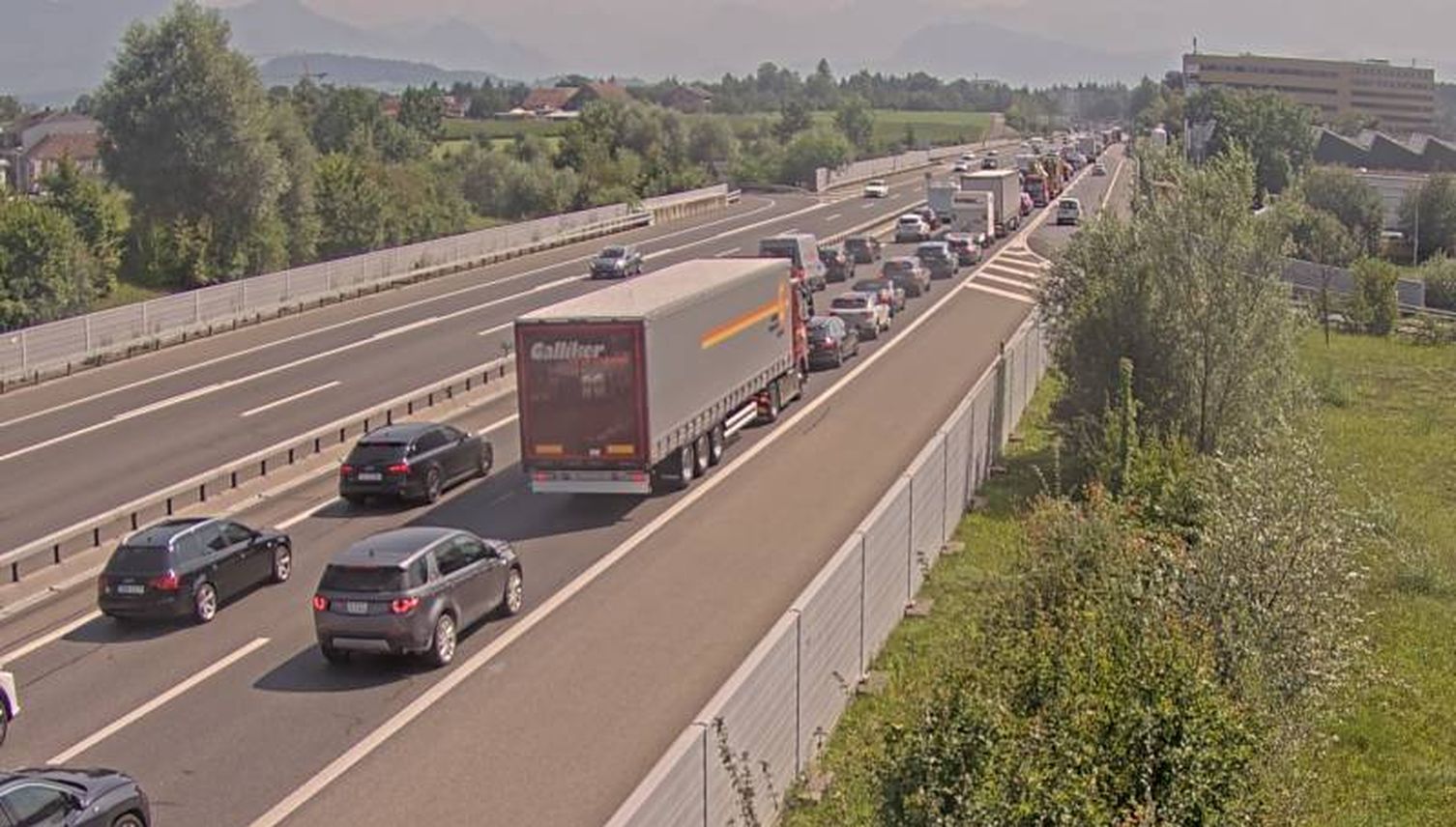 Unfall auf der A2: Verkehrschaos rund um Luzern