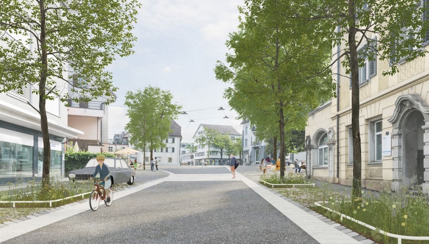 Die Chamer entscheiden, wie hübsch ihr Dorfzentrum wird