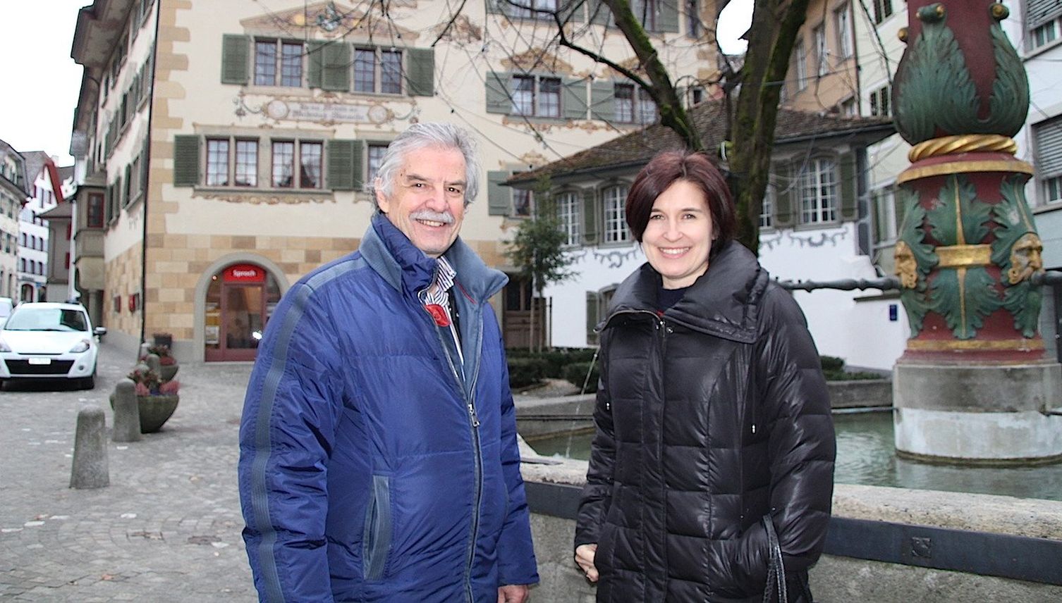 Tatiana Vogt und Fredy Weller: die Geburtshelfer aus der Altstadt
