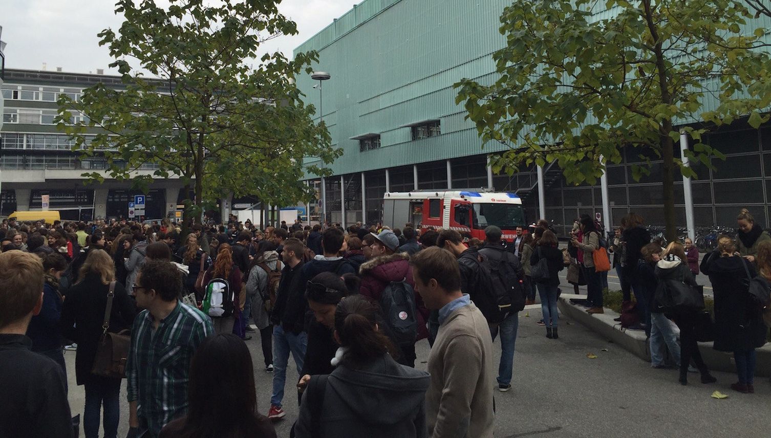 Feueralarm an der Uni