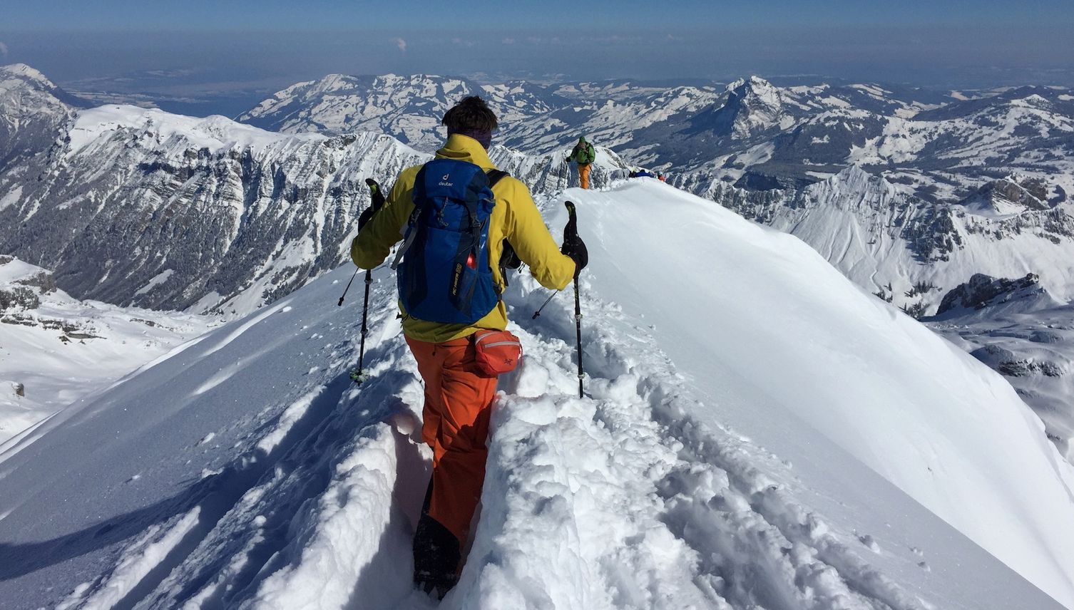 Skitour auf den Rossstock bei Riemenstalden
