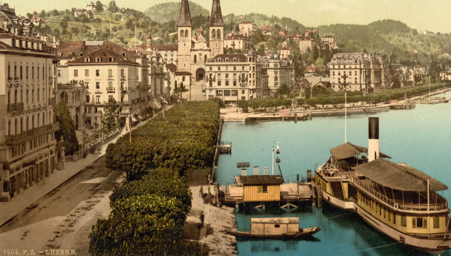 Luzern vibrierte schon 1850 dank Touristenströmen